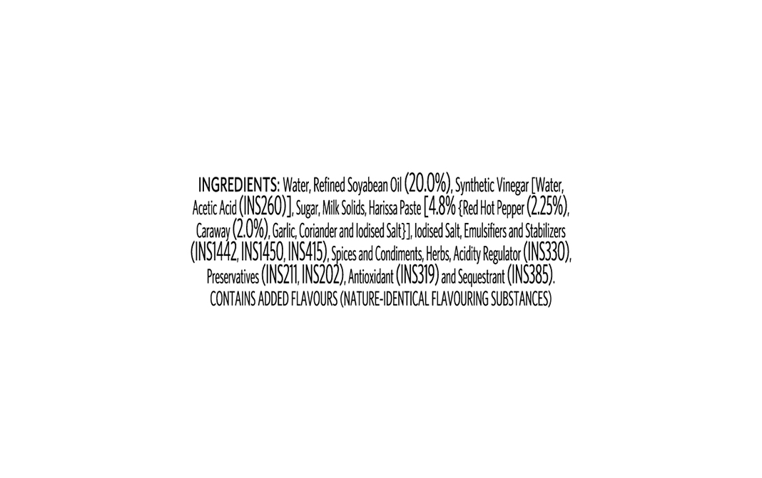 Veeba Harissa Chilli Cumin Dressing   Plastic Bottle  300 grams